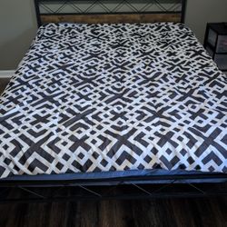 Queen Bed With Mattress