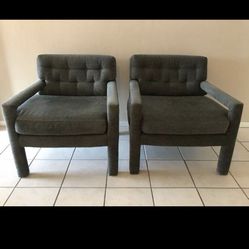 Pair Of Parsons Armchairs