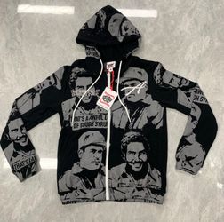 Asaali Cough Syrup Zip Hoodie (Small)