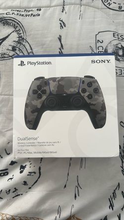 Sony PS5 DualSense Wireless Controller Gray Camo