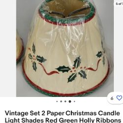 Vintage Lamp Shades 