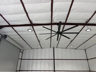 Metal deck insulation improves