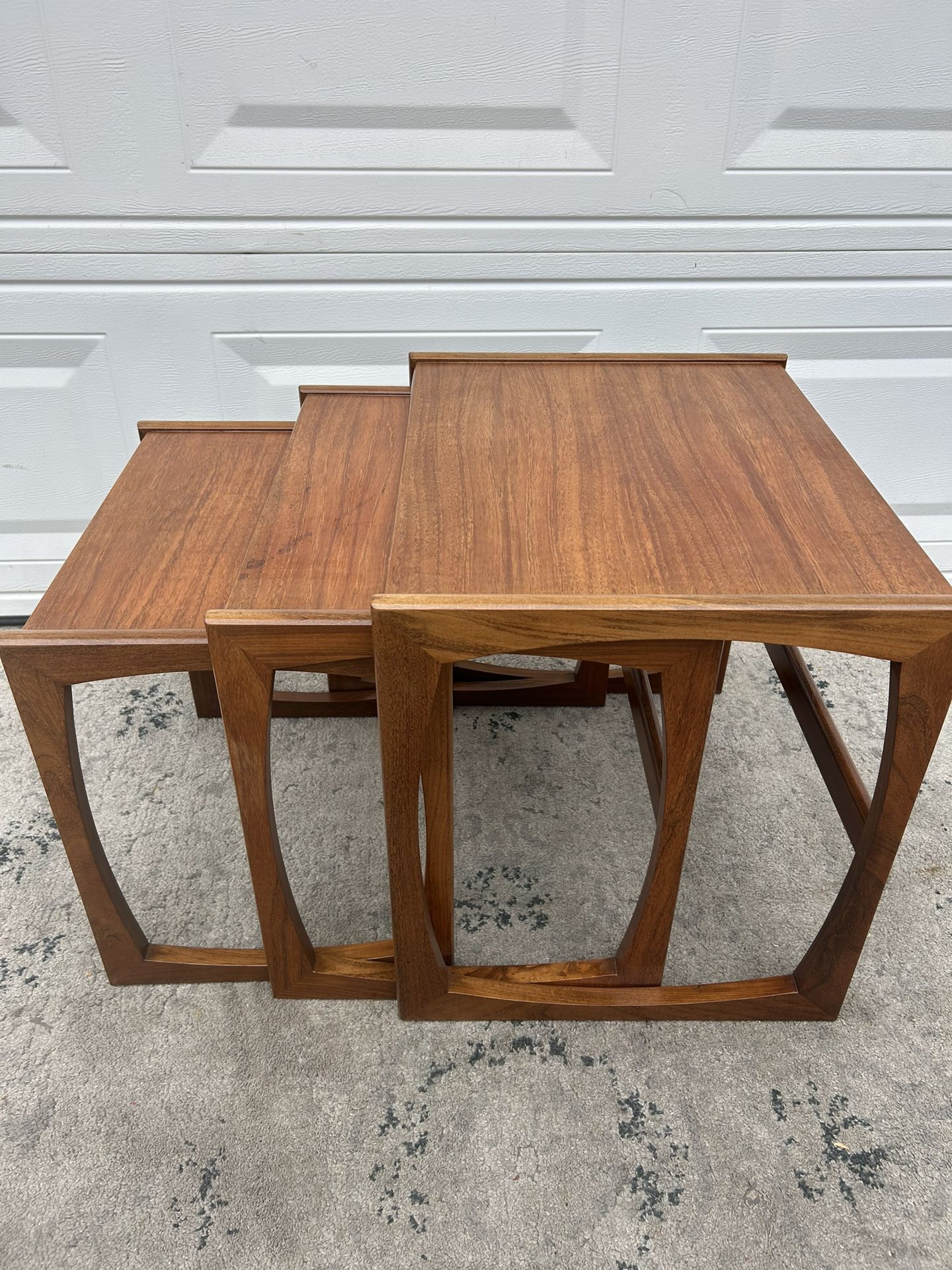 1960s Mid Century Quadrille Nesting Side Tables by G Plan/End Tables