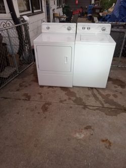 speed Queen washer and dryer
