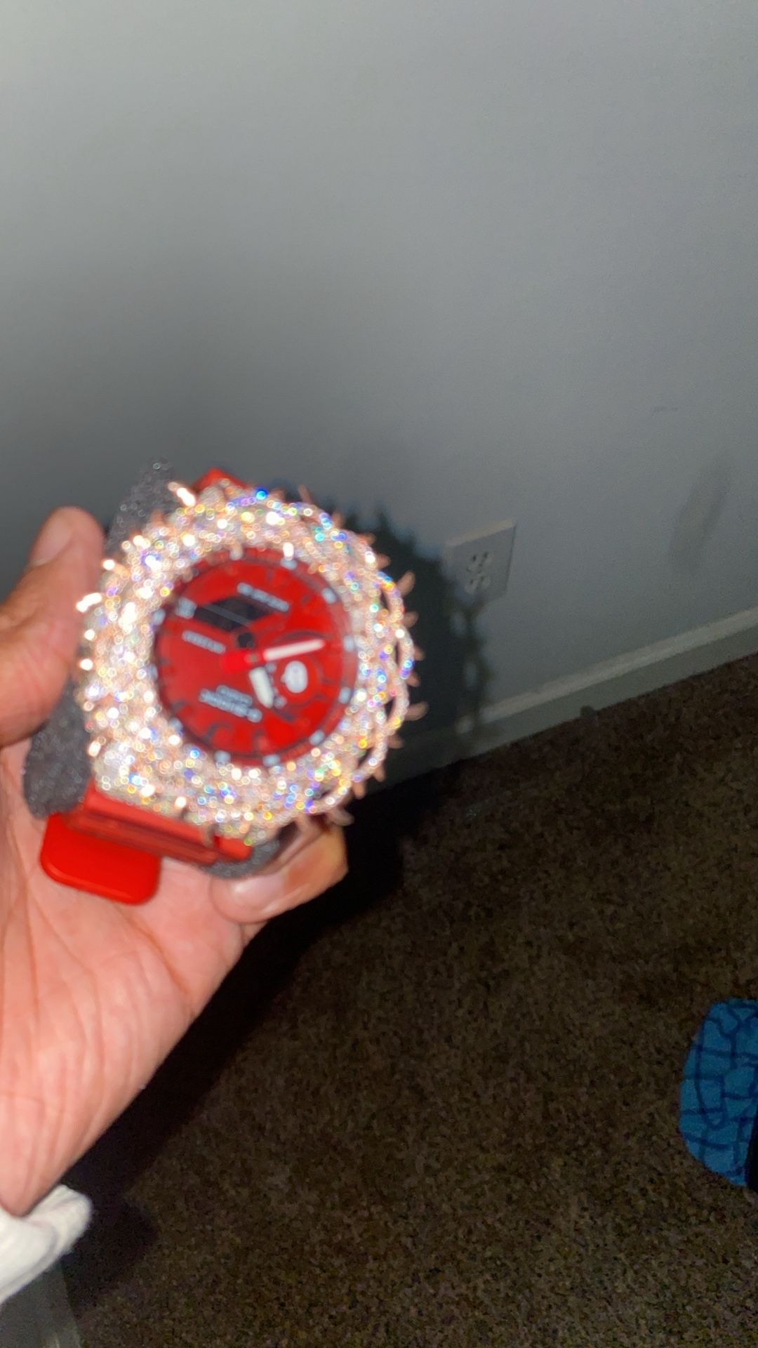 VVS1 Diamond Moissanite Iced Out Watch PASSES DIAMOND TESTERS