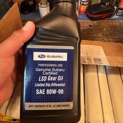 Subaru OEM Transmission & Differential Fluid 