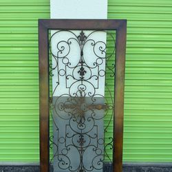 Full Forged Iron Decorative Panel - Vintage Style / Elegant Rustic