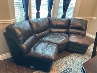 Leather - 3 Piece Love Seat
