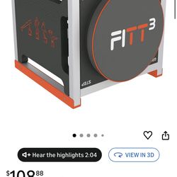 FITT Cube Total Body Workout, High Intensity Interval Training Machine,