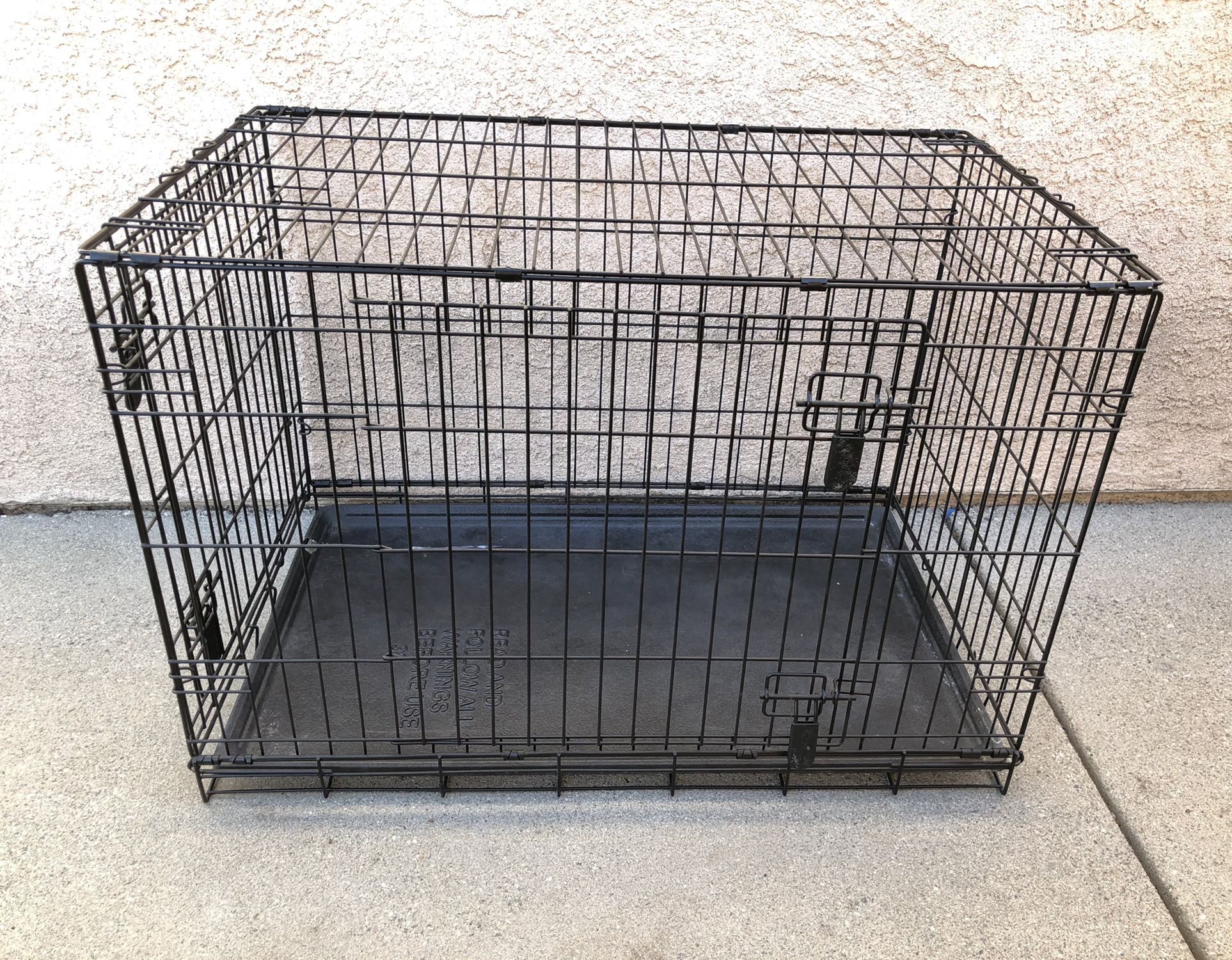 Large Dog Puppy Metal Cage Crate