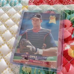 Atlanta Braves Javy Lopez Rookie Baseball Cards Lot 