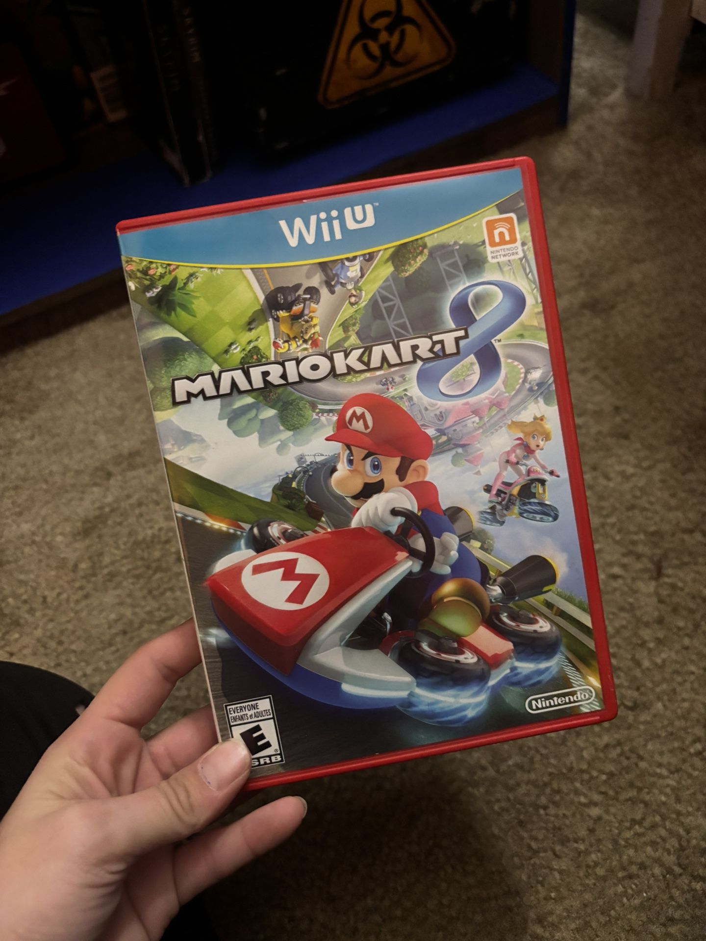 Mario Kart 8 Empty Wii Case + Loose Copy Mario Party 10 Wii