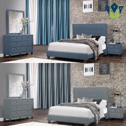 4-PCS Queen Size Bedroom Set In Offer 🔥🔥🔥 