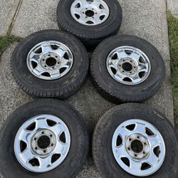 15” Nissan Pathfinder d21 Hardbody Chrome Wheels 