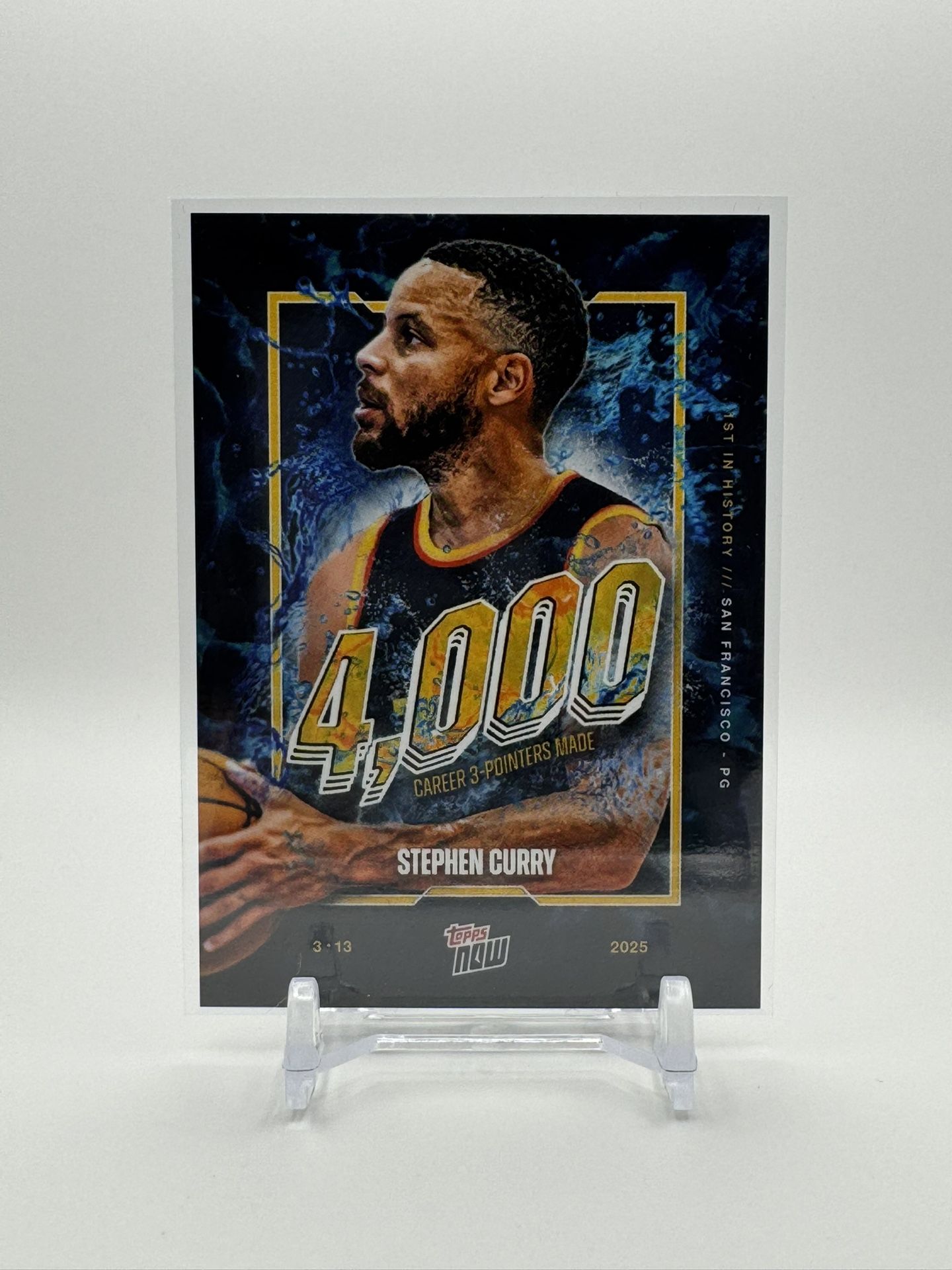 2025 Topps Now Stephen Curry