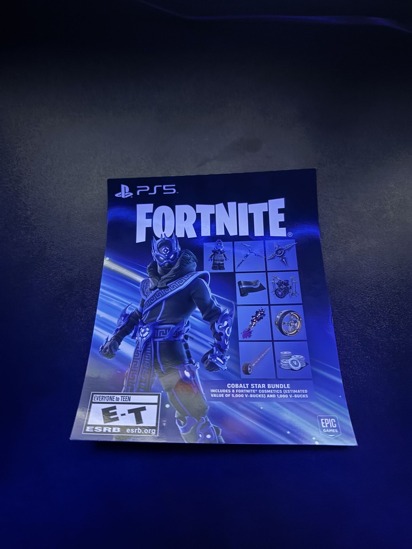 Sony PlayStation 5 Fortnite Cobalt Star Bundle