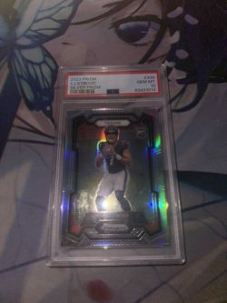 2023 Silver Prizm CJ Stroud PSA10