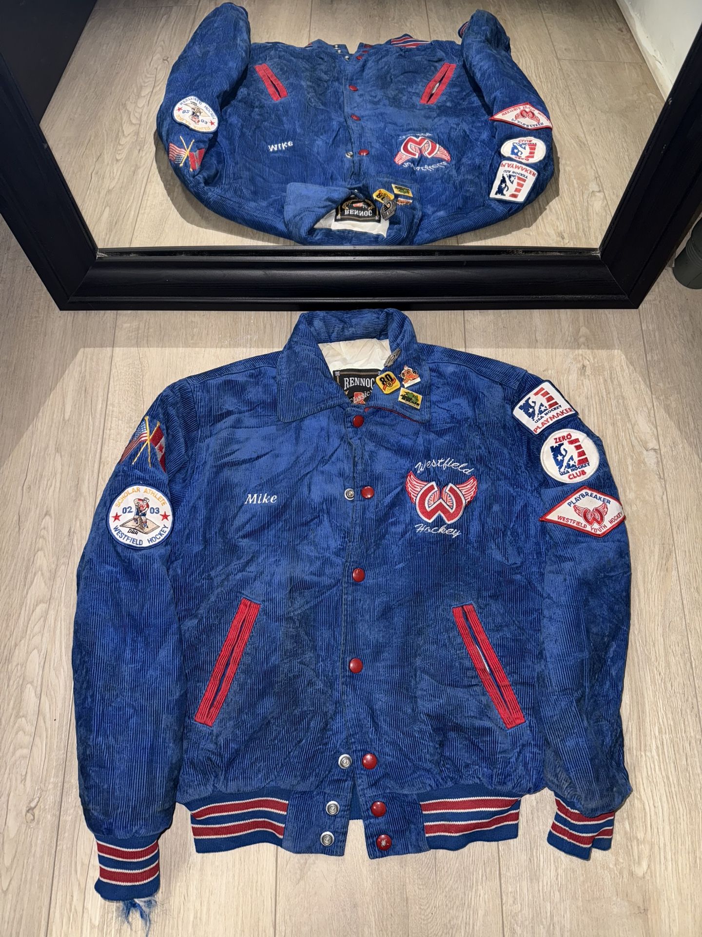Vintage KIDS / YOUTH Westfield Hockey Corduroy Jacket