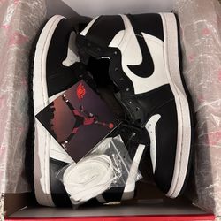 Black White Jordan 1 Size 12.5