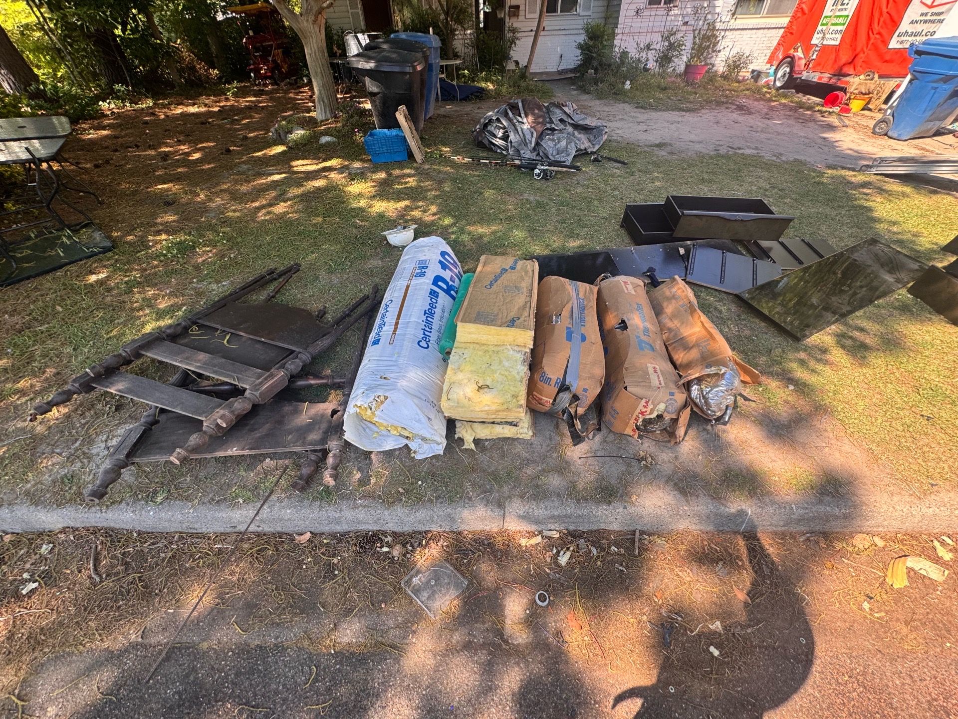 Free antique beds and new insulation