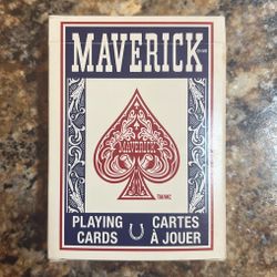 MAVERICK PLAYING CARDS