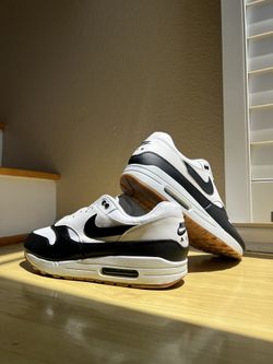 Nike Air Max 1 White Black Gum Bottom Men's Size 11.5 US