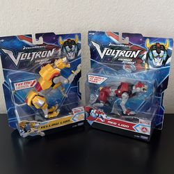 Voltron Red & Yellow Lions DreamWorks Netflix