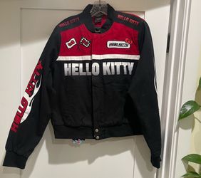 Sanrio Hello Kitty Racing Jacket used twice $100