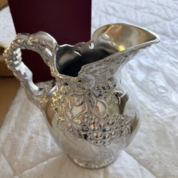 Arther Court 10” Grape Aluminum Pitcher Brand New 