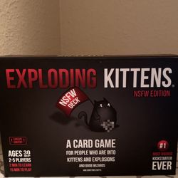 EXPLODING KITTENS NSFW EDITION game 