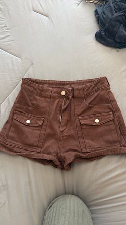 Womens brown shorts