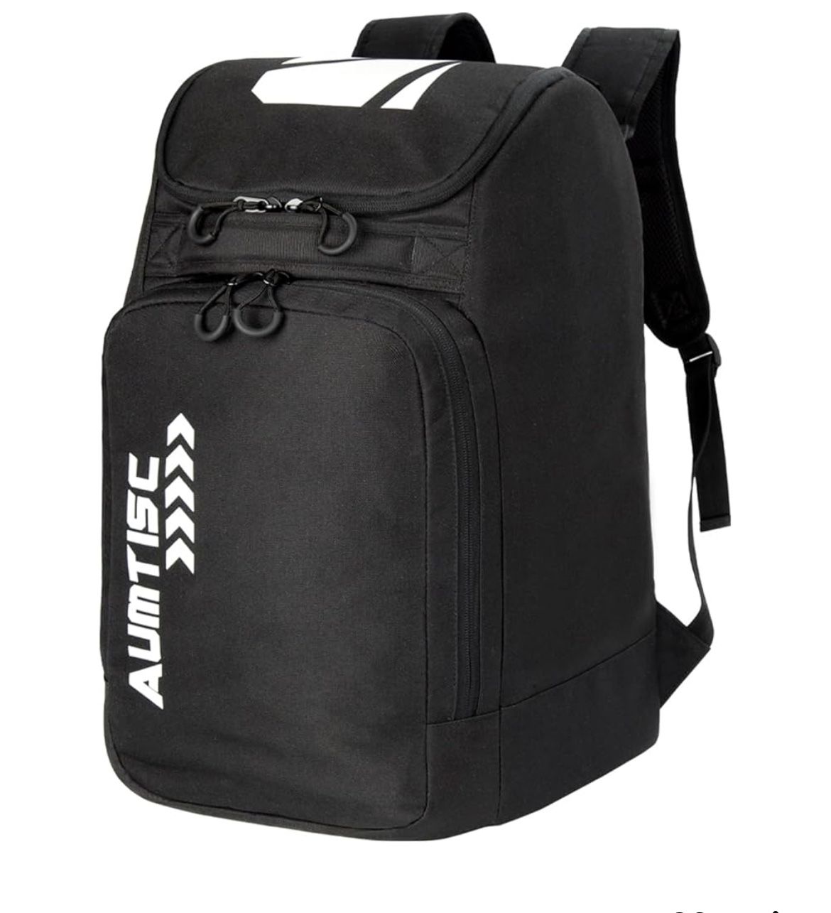 Ski Boot Bag Backpack, Padded SKi Boots and Helmet Bags for Flying Air Travel, S