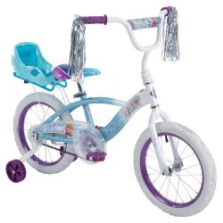 Disney Frozen 16-inch Girls' Bike, Ages 4+ Years, by Huffy