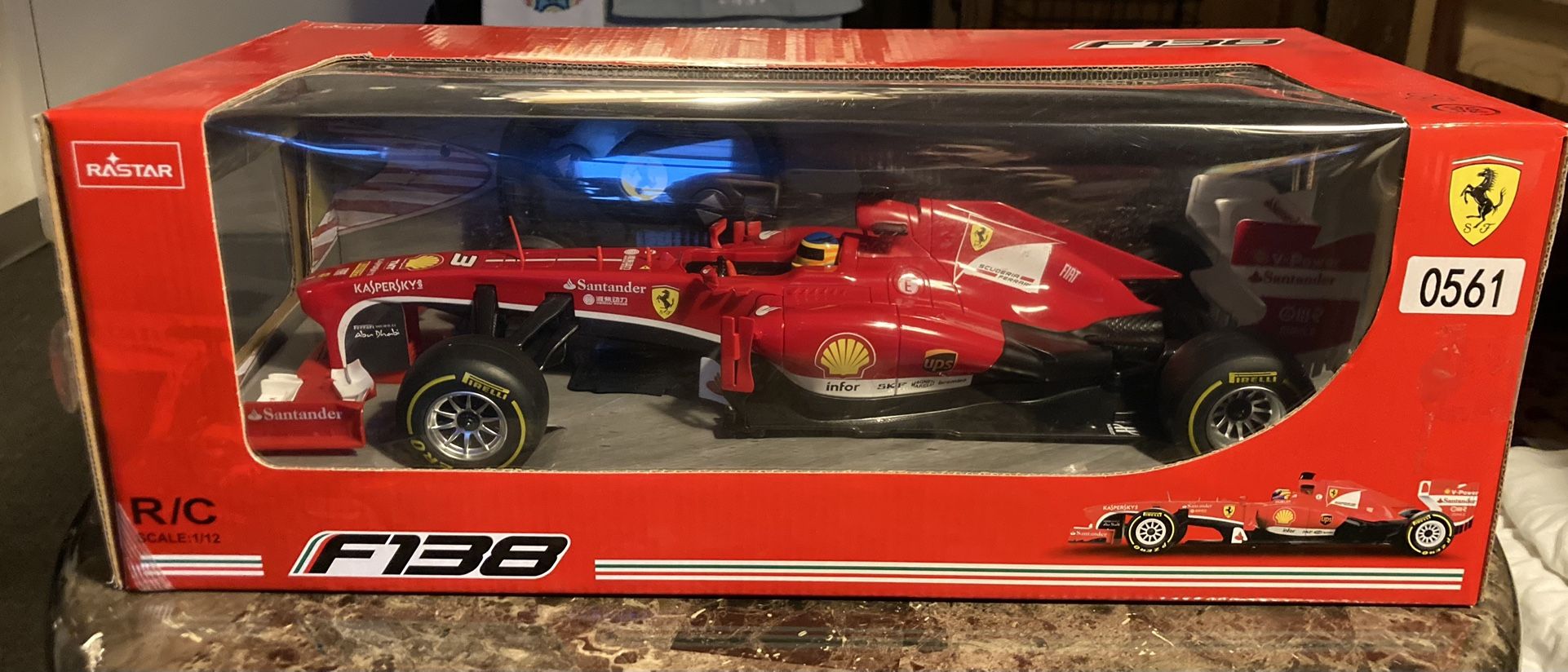 1-12th scale F-1 Ferrari RC Car