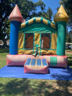 Bounce house for sale with blower