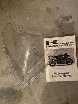 Windshield For Ninja ZX -6R Or ZX-6RR