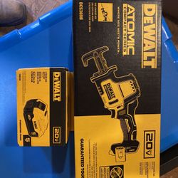 Dewalt Reciprocating Saw Con Bateria 5.0 Nuevo
