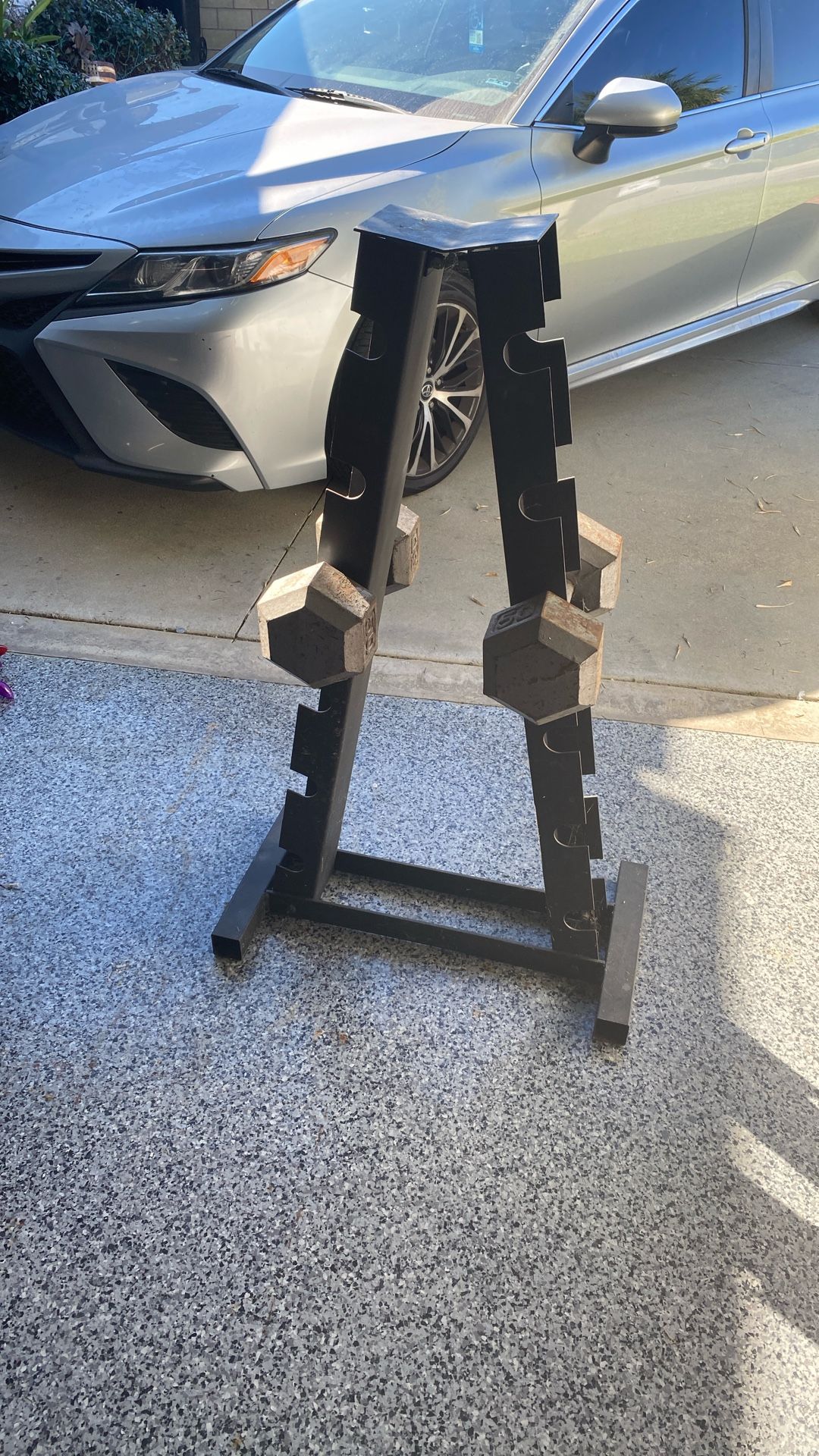Dumbbell stand