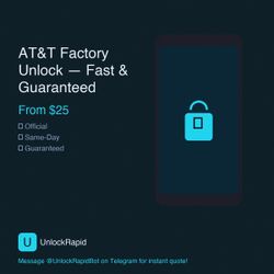 AT&T Unlock Service — Any Phone Model