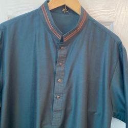 Pre love Dark Green Kurta (bottle Green) 