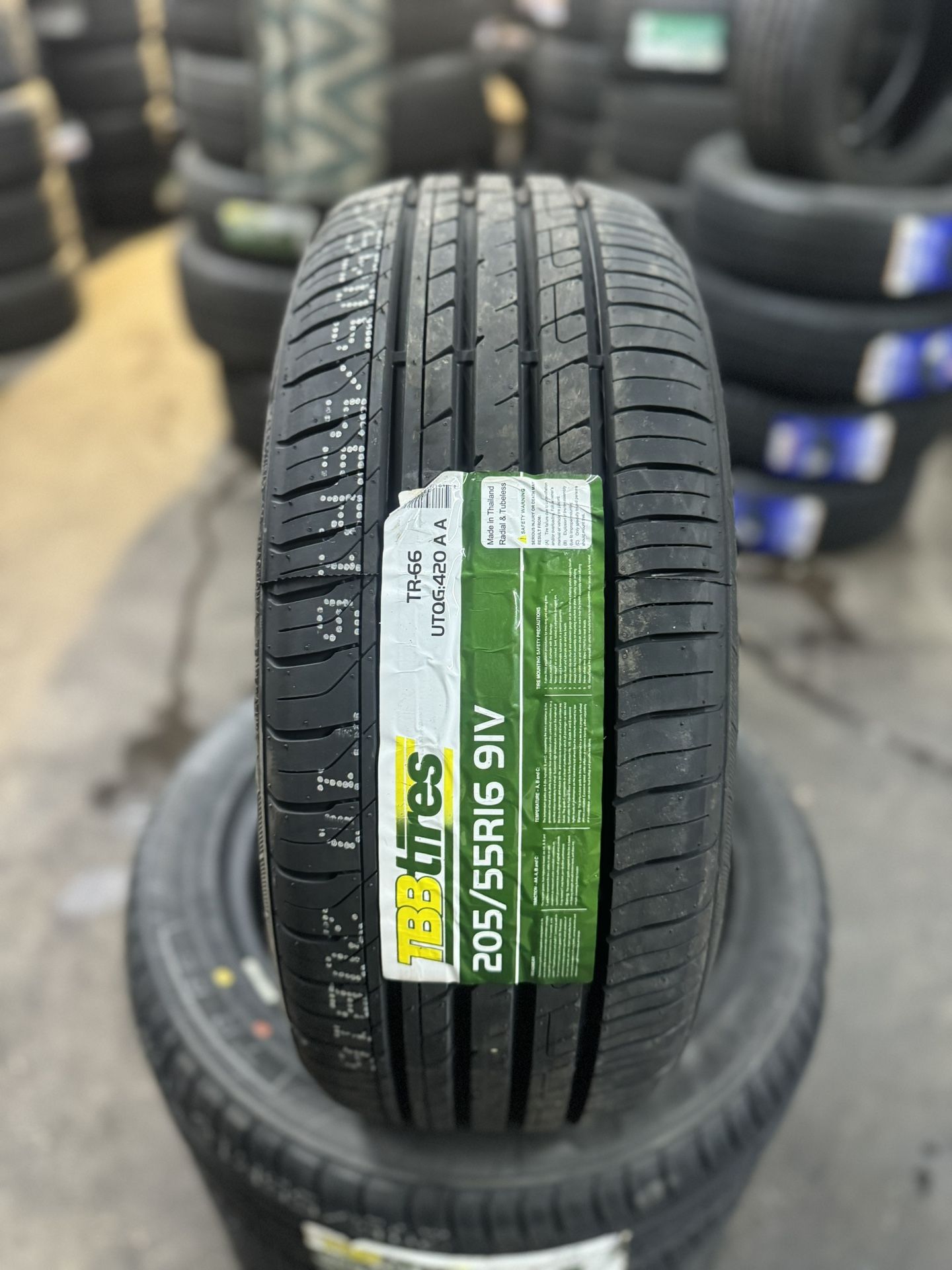 New/ Nuevas 205-55-16 TBB