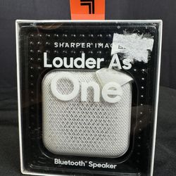 Bluetooth Speaker- Louder As One by Sharper Image- New in package