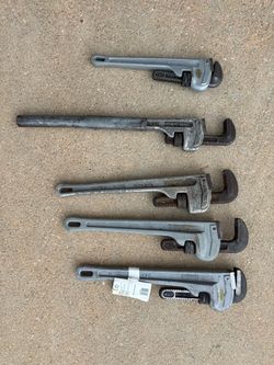 Ridgid pipe wrenches