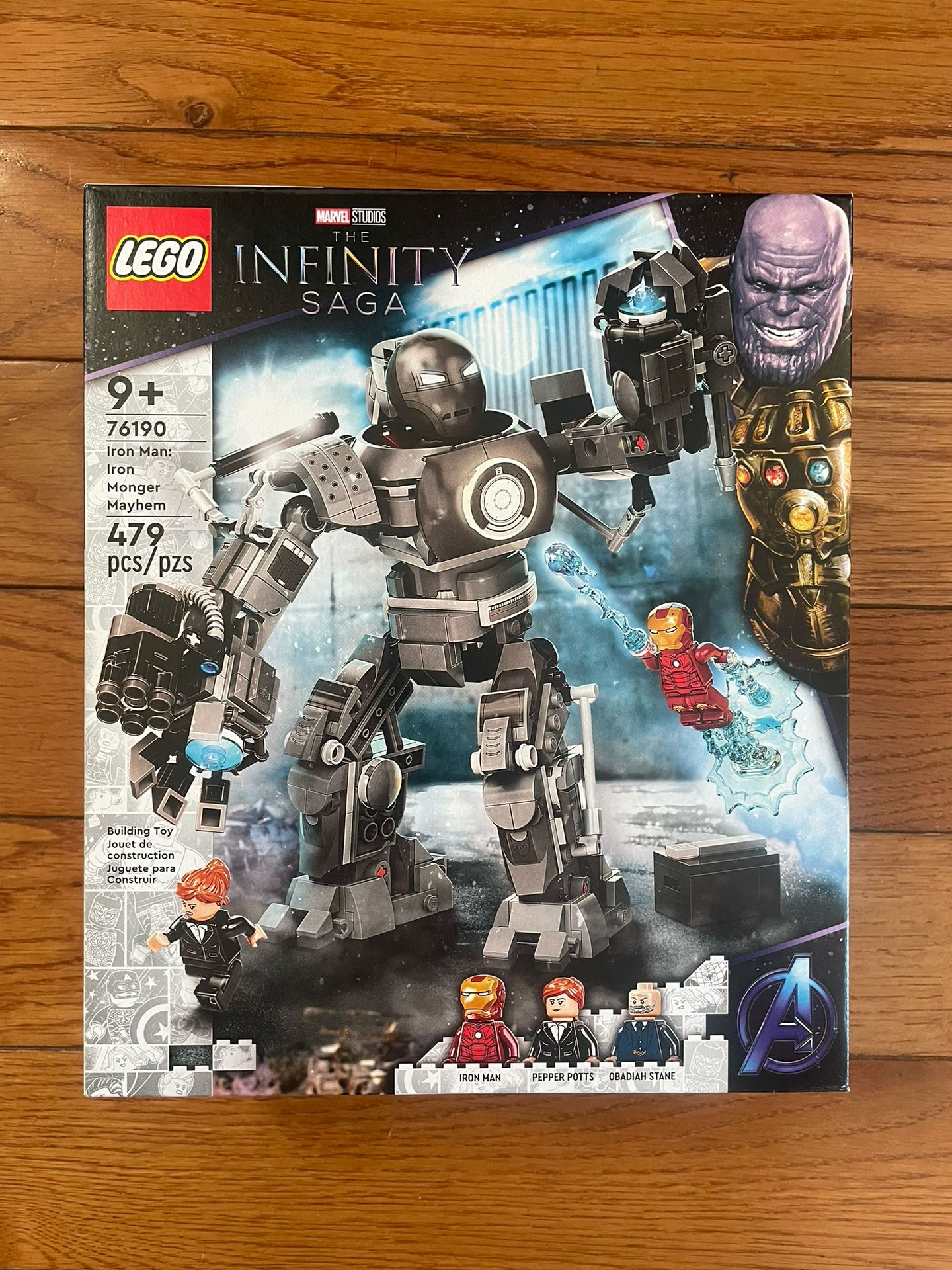 Lego 76190 Iron Man: Iron Monger Mayhem 