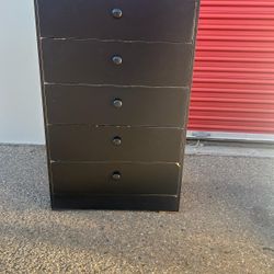 Very Nice Black Dresser 