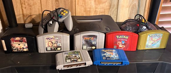 Nintendo 64 w/ Games