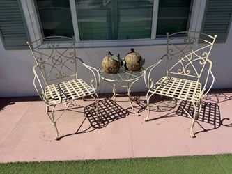Iron Patio Set
