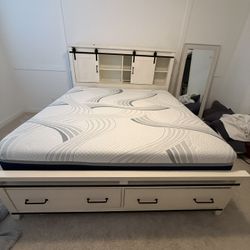 King Size Bed Frame And Dresser 