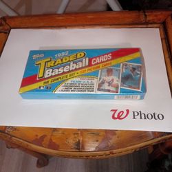 Topps Traded Baseball Complete Sets Sealed 