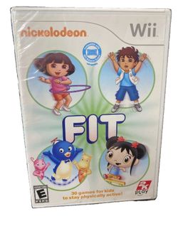 Brand New Factory Sealed Nickelodeon Fit-Nintendo Wii